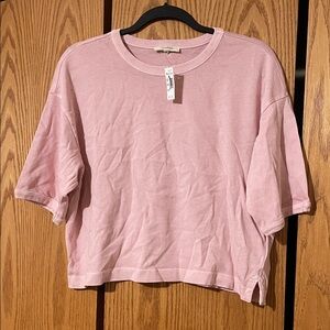 Madewell Light Pink Short Sleeve Tee